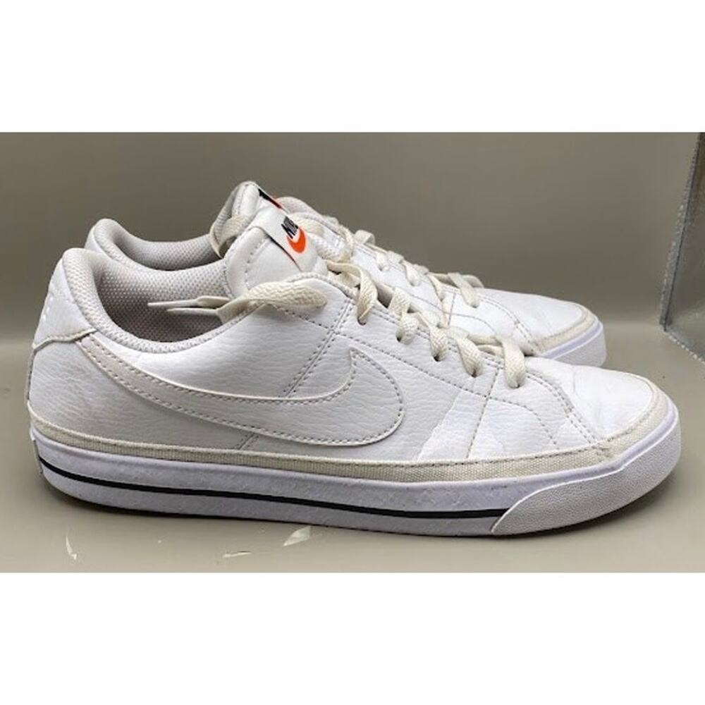 Nike Court Legacy Next Nature Men's White/Black Sneaker DH3162-101 – Size 7.5